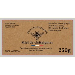 Miel de Châtaignier des Cévennes | Les Abeilles de Jouques