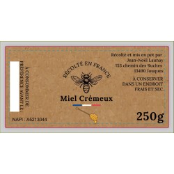 Miel Crémeux Artisanal Français | Les Abeilles de Jouques